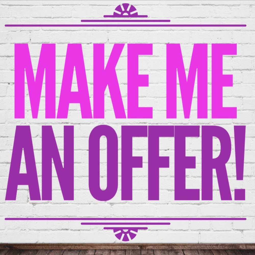 Reasonable offers accepted!